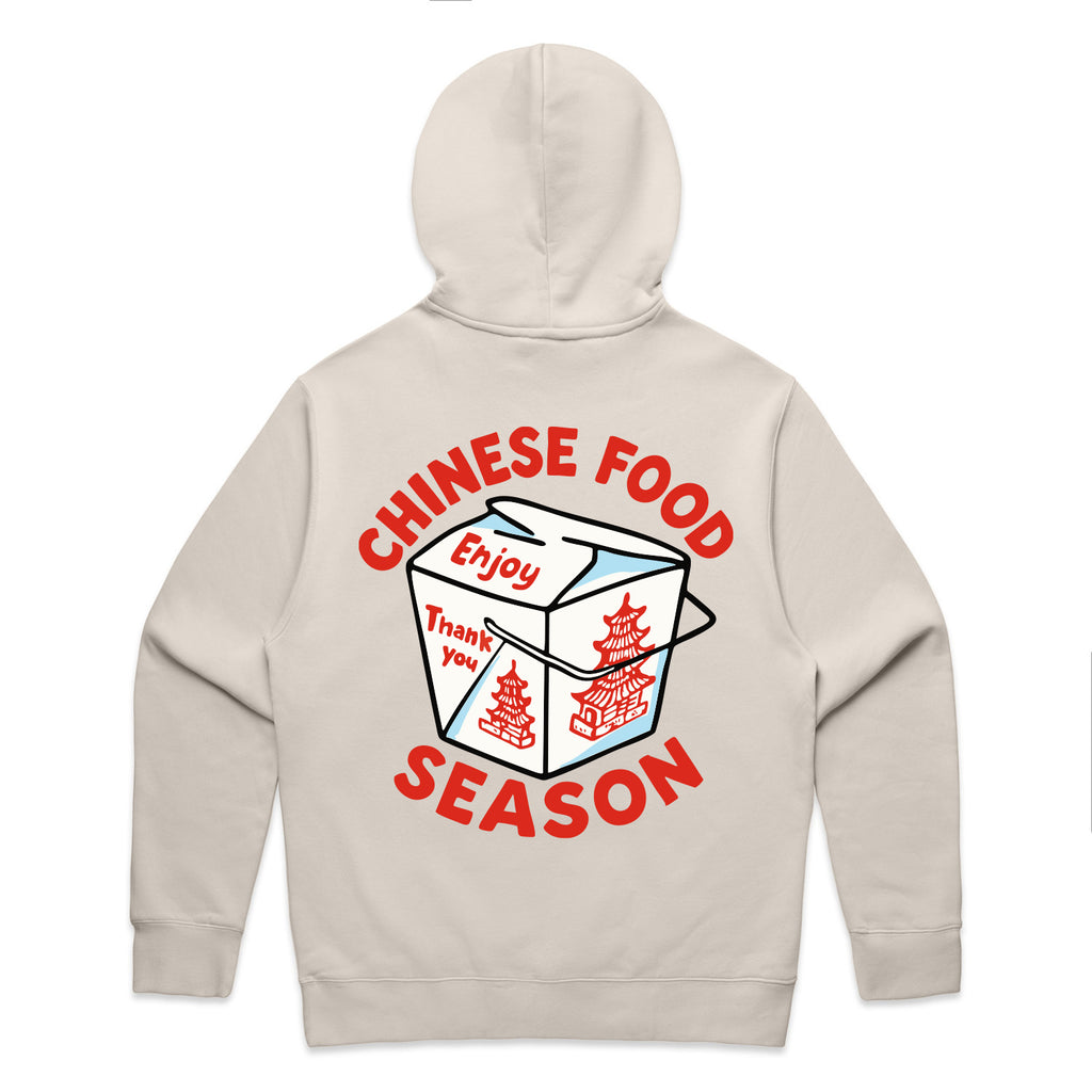 Chinese Food Season Hoodie (ivory)