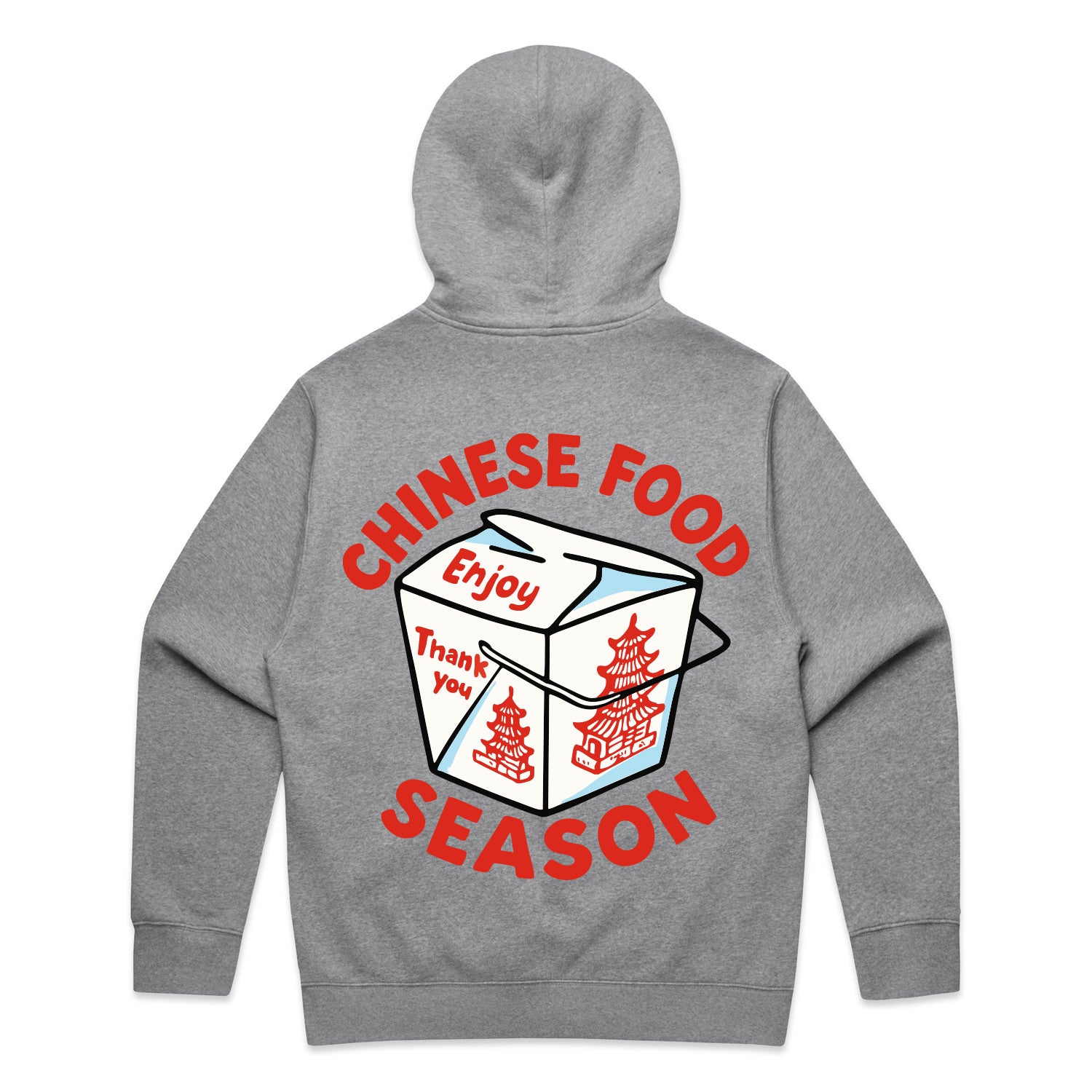 Chinese Food Season Hoodie (grey)