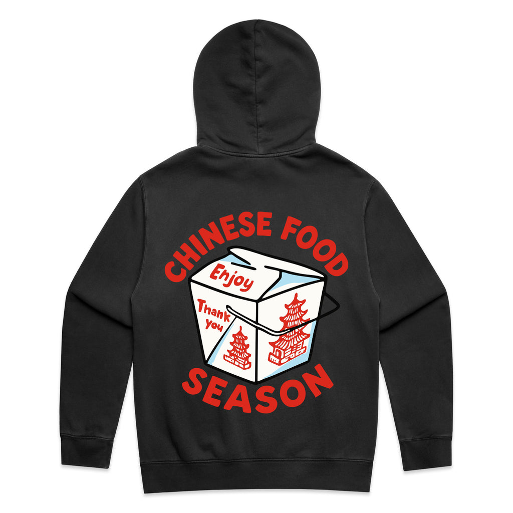 Chinese Food Season Hoodie (black)