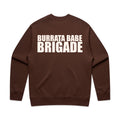 Burrata Babe Brigade Crewneck (brown)