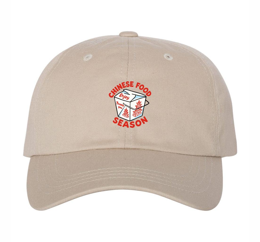 Chinese Food Season Dad Hat (stone)